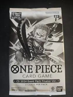 One Piece Card Game - CS 2024 Event Pack Finalist Ver. (2 Cards, TEXTURED) - Image 1