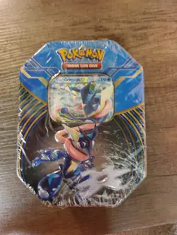 Pokemon Cards: Sealed Kalos Power Tin: Greninja Promo - Image 1