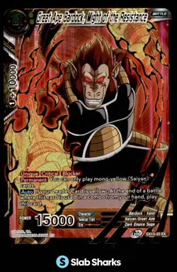 DRAGON BALL SUPER CARD GAME GREAT APE MIGHT OF THE RESISTANCE - Image 1