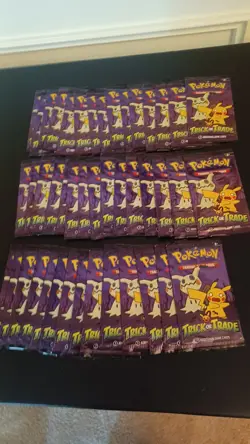 Pokemon TCG Trick or Trade Booster Packs 2023 Halloween Card Lot Bundle of 44 - Image 1
