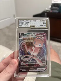 Mew VMAX 040/100 RRR s8 Fusion Arts Japan Pokemon Card AGS 10 - Image 1
