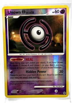 Unown H 29/106 Reverse Holo Pokemon Card 2008 Great Encounters LP - Image 1
