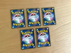Japanese Pokemon Dark Tyranitar Dark Dragonair Team Rocket Returns 5 Card Lot - Image 4