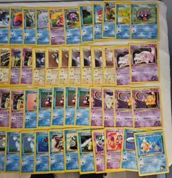 1st Edition Pokemon Card Lot 95 Cards Vintage TCG Trading Cards 90s Y2K - Image 4