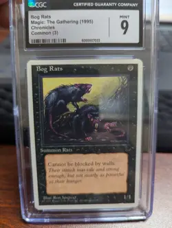 Bog Rats - HML - Mint 9 - *Pop 1* Zero PSA slabs, 1 Beckett slab, UNIQUE SLAB - Image 1