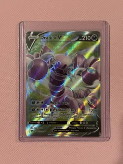 Pokemon Drapion V Full Art Ultra Rare Holo Card 175/185 Vivid Voltage Near Mint - Image 1