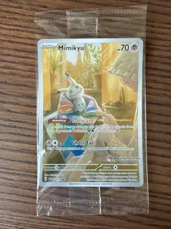 Mimikyu - 075 (Pokemon Center Exclusive) 075 Sv: Scarlet & Violet Promo Cards - Image 1