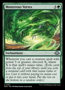 [MTG] Monstrous Vortex (0162) (MH3) NM - Image 1