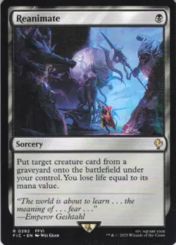 MTG Reanimate (282) | NM | Commander: Final Fantasy {FIC} - Image 1