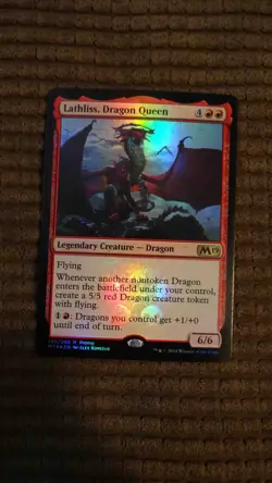 Magic: the Gathering / MtG Foil Lathliss, Dragon Queen x1 Promo - Image 1