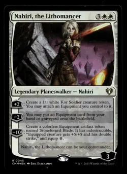 Nahiri, the Lithomancer 45 Foil R Commander Masters - Image 1
