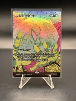 Mindbreak Trap - Borderless - MtG Spider-Man - NM - ✨FOIL✨- IN HAND - Image 1