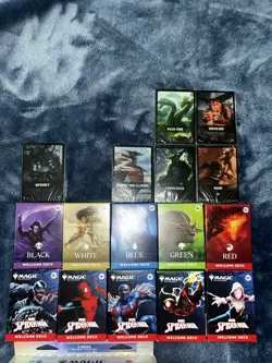 MTG _ Spiderman + Other Magic the Gathering Welcome Decks - Image 3