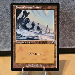 MTG Snow-Covered Wastes Modern Horizons 3 Set Retro Frame #439 NM Fresh Pull - Image 1