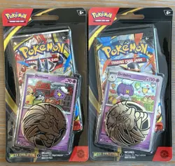 Pokemon Mega Evolution Promo Art Pair Blister Packs (Pack Art At Random) - Image 1