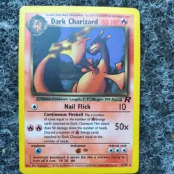 2000 Team Rocket Dark Charizard Rare #21/82 non-holo - Image 1