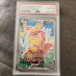 PSA 10 Pokemon TCG Centiskorch V Darkness Ablaze 179/189 Full Art Ultra Rare - Image 1