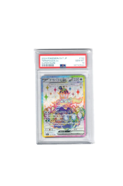 PSA 10 Pokemon Terapagos ex SR 122/102 Stellar Miracle sv7 2024 Japanese GEM MT - Image 1