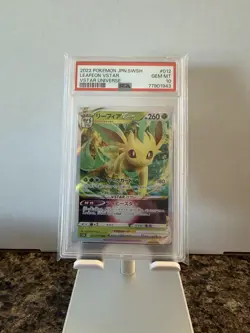 Pokemon TCG Leafeon VSTAR 012/172 RRR S12a Japanese Edition PSA 10 - Image 1