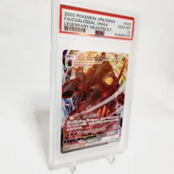 2020 Coalossal Vmax 043/076 FA RRR S3a Legendary Heartbeat Japanese PSA 10 - Image 5