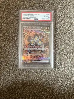PSA 10 SANDY SHOCKS EX 215 TERASTAL FESTIVAL JAPANESE POKEMON - Image 1