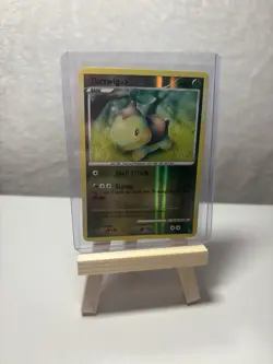 2009 Pokemon Turtwig LV.8 Reverse Holo - Platinum Base Set 77/127 - Near Mint - Image 1