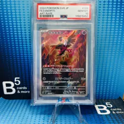2024 POKEMON SV MASK OF CHANGE (JP) - SV6 #108/101 FEZANDIPITI ART RARE PSA 10 - Image 1