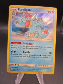 TCG Pokemon Dragon Majesty Feraligatr Holo 24/70 Lot of 2 - Legendsonmain - Image 3