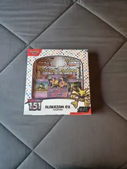 Pokemon TCG: Scarlet & Violet 151 Alakazam ex Collection Box Factory Sealed - Image 1