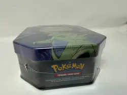 🔥 Tyranitar Triple Whammy Collectors Tin - Pokemon TCG - Factory Sealed - Image 4