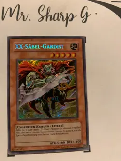 XX-SABEL-GARDIST - ANPR-DE000 DEUTSCH Yu-Gi-Oh! CARD SECRET RARE HOLO PRISMATIC - Image 3