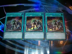 3x A Hero Lives 1st Edition Secret Rare RA04-EN087 Yu-Gi-Oh! - Image 1