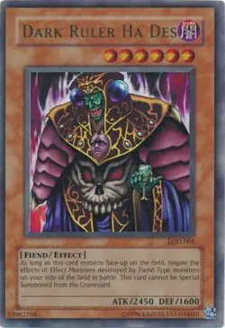 Dark Ruler Ha Des - LOD-001 - Ultra Rare - Unlimited Edition x1 Heavily Played - Image 1