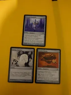 Energy Chamber, Neurok Stealthsuit & Cranial Plating Fifth Dawn. MTG 3 Card. - Image 1