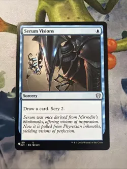 1x Serum Visions- NM- The List Reprints- Mtg Magic The Gathering Card - Image 1