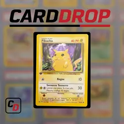 Pikachu 58/102 1st Edition French Pokemon Card 1999 Base Set NM-Mint 🇫🇷 - Image 1