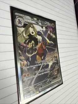 Pokemon TCG Cynthia's Garchomp EX Holo Card 232/182 Destined Rivals - Image 3