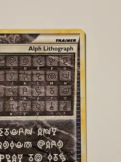 Alph Lithograph HGSS Undaunted Ultra Rare Pokemon Card - Image 5