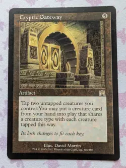 MTG 1x Cryptic Gateway Onslaught Legacy Magic the Gathering Card x1 - Image 1
