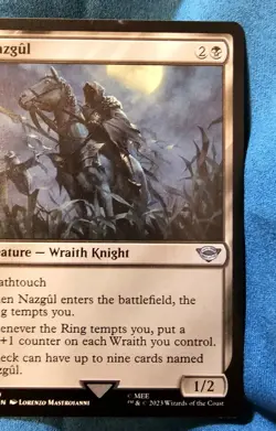 MTG Lord Of The Rings Nazgul 339 Mythic Regular NM/M Creature Single Card - Image 3