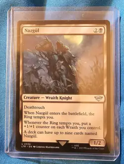 MTG Lord Of The Rings Nazgul 339 Mythic Regular NM/M Creature Single Card - Image 5