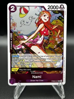 Nami PRB02-012 R One Piece Foil Card The Best Vol. 2 English - Image 1