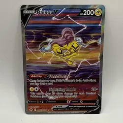 Raikou V GG41/GG70 Crown Zenith: Galarian Gallery Holo NM Pokemon Tcg Card - Image 1