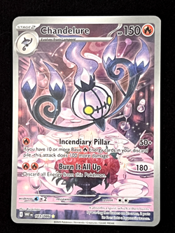 Chandelure 103/86 | Sv: White Flare | Holo IR | Pokemon Card TCG | NM Full Art - Image 1