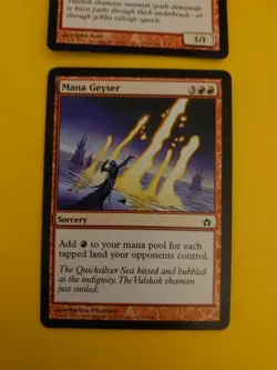 Mana Geyser & Spark Elemental Fifth Dawn. MTG 2 Card. sorcery & elemental - Image 2