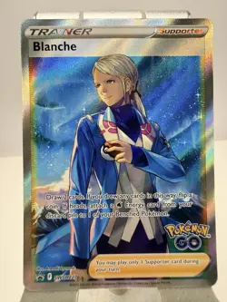 Pokemon Blanche SWSH227 Black Star Promo Full Art Trainer Card - Image 1