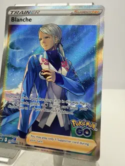 Pokemon Blanche SWSH227 Black Star Promo Full Art Trainer Card - Image 3