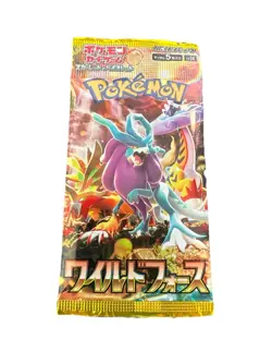 1 Pokemon Card Game Wild Force Booster Pack Japanese - Factory Sealed 5 Cards - Image 1