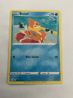 Buizel 22/72 Shining Fates Pokemon Card - Non Holo Rare | Pack fresh | ESP - Image 1