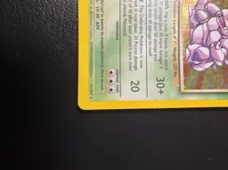 Pokemon TCG Nidoking Base Set Holo Unlimited Rare Card 11/102 LP Condition - Image 3